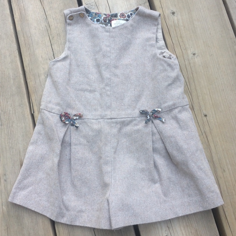 Zara Toddler Shorts Romper